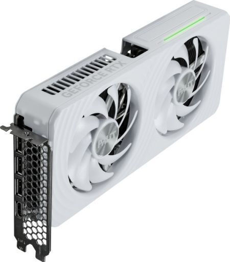 Palit GeForce RTX 5060 8GB GDDR7 White OC Graphics Card NE75060U19P1-GB2063M view 3