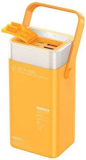 Remax Rpp-596 Power Bank 40000mAh Power Delivery Orange