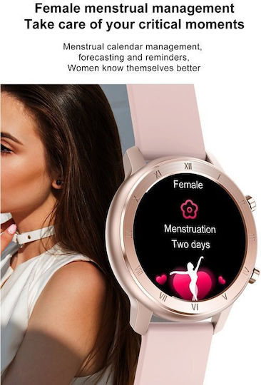 Pacific 17-3 Smartwatch with Heart Rate Monitor (Silver) view 3