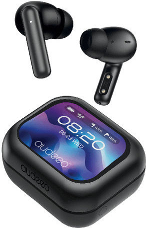 Audeeo Prism Pro+ Earbud In-ear Bluetooth Handsfree Earphones with Charging Case Black