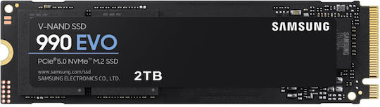 Samsung 990 EVO SSD 2TB M.2 Type with PCI Express 4.0 Connection MZ-V9E2T0BW view 6