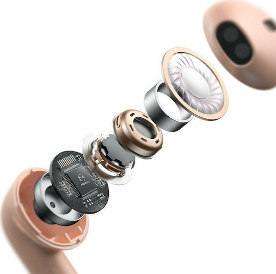 Mcdodo HP-7882 Earbud Bluetooth Handsfree Earphones with Charging Case Pink view 3