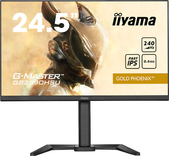 Iiyama G-Master GB2590HSU-B5 IPS HDR Gaming Monitor 24.5" FHD 1920x1080 240Hz view 1