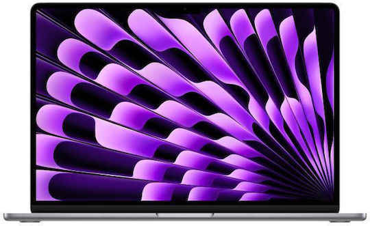Apple MacBook Air 15" (2024) 15.3" Retina Display (M3-8-core/16GB/512GB SSD) Space Gray (US Keyboard) view 1