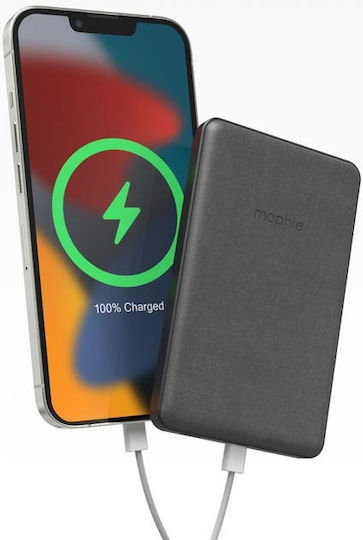 Mophie Snap+ Juice Pack Mini MagSafe Power Bank 5000mAh Black view 7