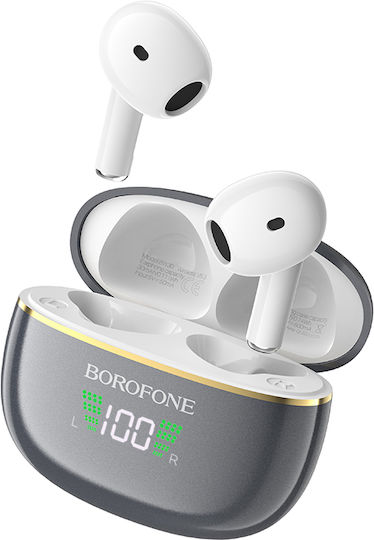 Borofone BW30 Cheerful Earbud Bluetooth Handsfree Earphones with Charging Case Black view 5