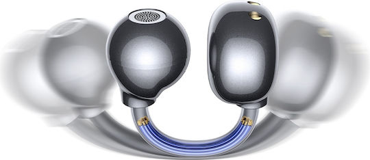 Usams R02 Open Ear Bluetooth Handsfree Earphones with Charging Case Gray view 6