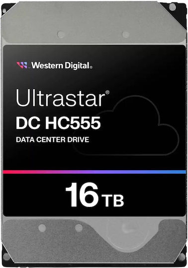 Western Digital Ultrastar DC HC555 16TB HDD Hard Drive 3.5" SAS 3.0 7200rpm with 512MB Cache for Server 0B47745 view 3