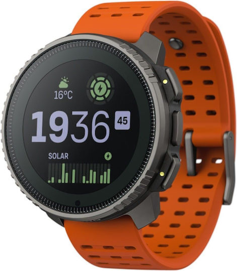 Suunto Vertical Titanium 49mm Waterproof Smartwatch with Heart Rate Monitor (Canyon) view 5