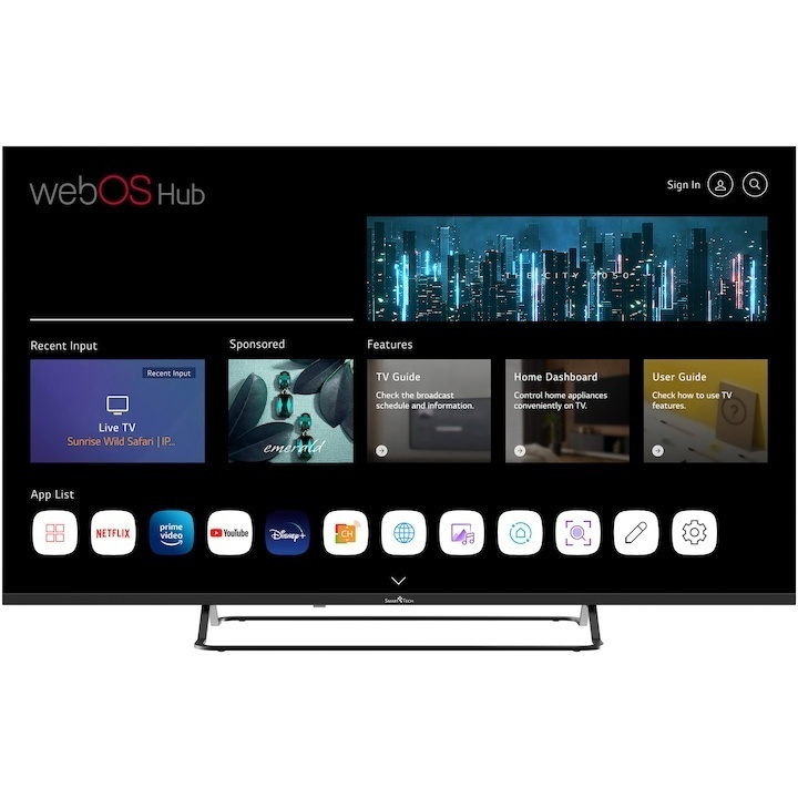 Smart Tech Smart TV 50" 4K UHD LED 50UW02V HDR (2024) view 4