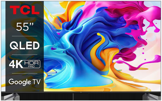 TCL Smart Television 55" 4K UHD QLED 55C649 HDR (2023)