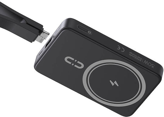 Romoss WMS10 MagSafe Power Bank 10000mAh 30W with USB-C Port Black view 4