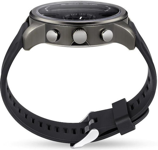 Lemfo T3 Pro 50mm Smartwatch with Heart Rate Monitor (Black) view 4