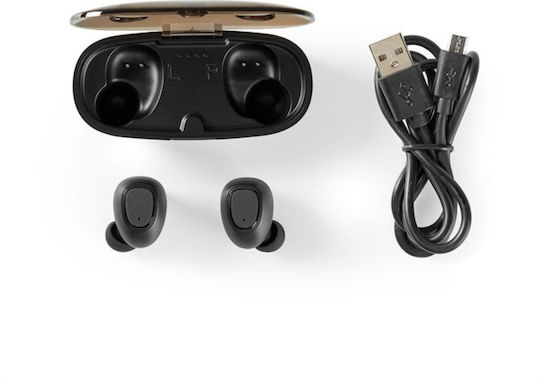 Nedis HPBT5052BK In-ear Bluetooth Handsfree Earphones with Charging Case Black view 4