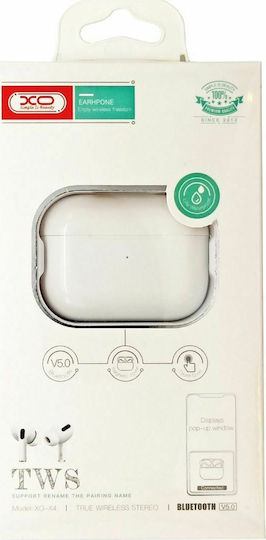 XO X4 In-ear Bluetooth Handsfree Earphones with Charging Case White view 7