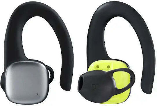HAMA Spirit Athletics In-ear Bluetooth Handsfree Earphones with Sweat Resistance and Charging Case Black/Yellow vue 7