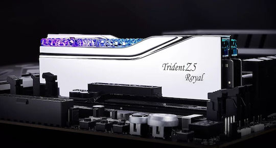 G.Skill Trident Z5 Royal XMP DDR5 32GB RAM with 2x16GB Modules and Speed 6800 for Desktop F5-6800J3445G16GX2-TR5S vue 3