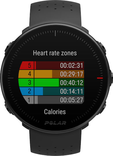 Polar Vantage M M/L Stainless Steel 46mm Waterproof Smartwatch with Heart Rate Monitor (Black) view 4