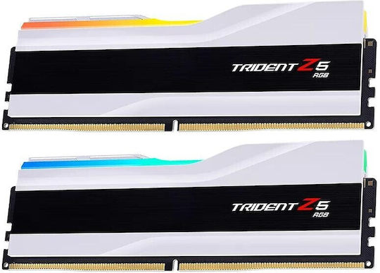 G.Skill Trident Z5 RGB DDR5 32GB RAM with 2x16GB Modules and Speed 6000 for Desktop F5-6000J3238F16GX2-TZ5RW