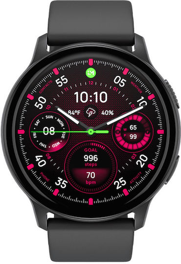 Proove Infinity Smartwatch with Heart Rate Monitor (Black)