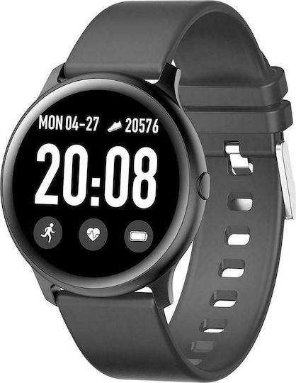 Daniel Klein KW19 Smartwatch with Heart Rate Monitor (Black) view 2