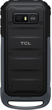 TCL 3189 Dual SIM (125MB) Resistant Mobile with Buttons Himalaya Gray view 6