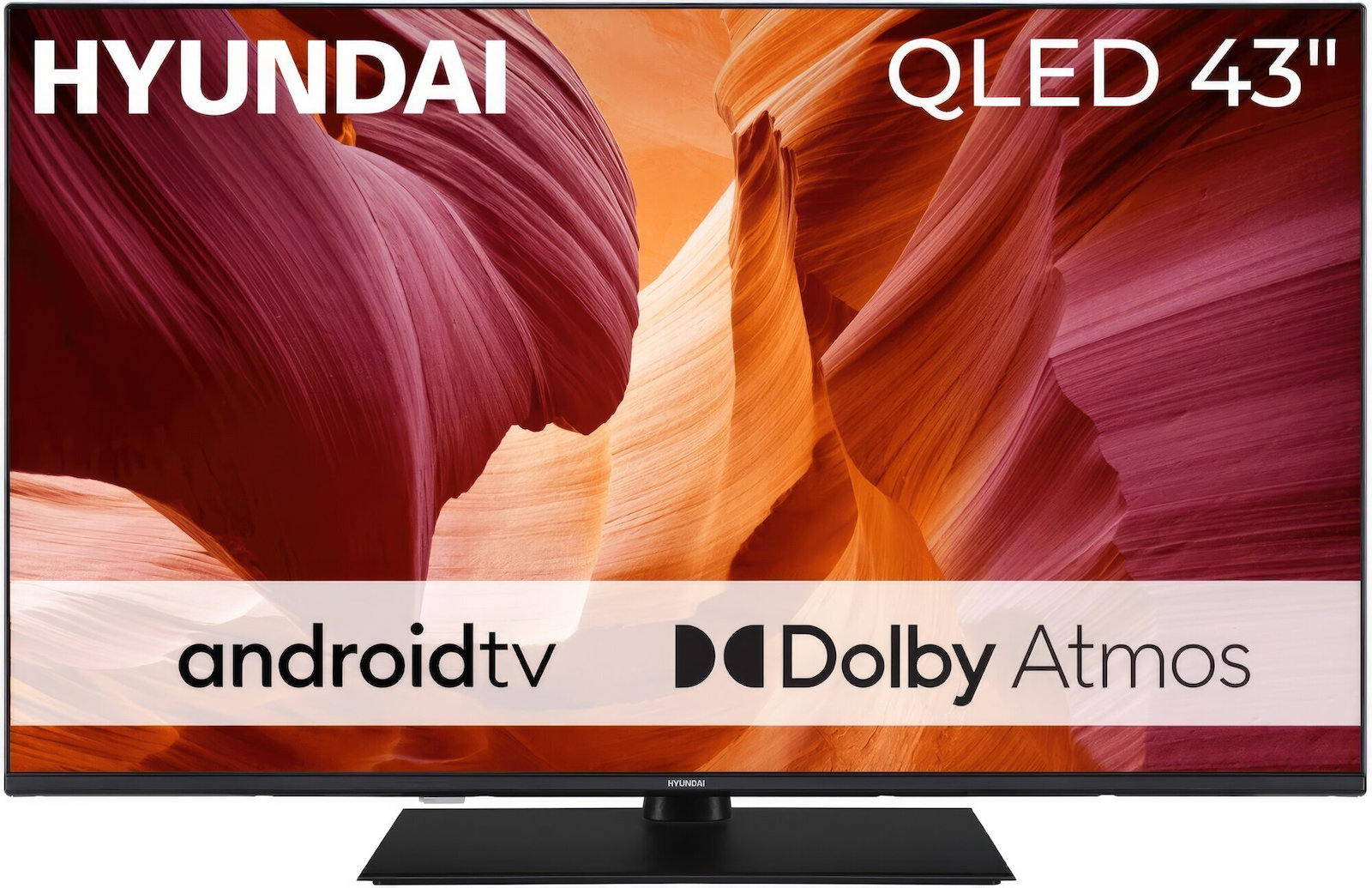 Hyundai Smart TV 43 Inch 4K Ultra HD QLED QLX43850GSMART HDR 2025 view 3