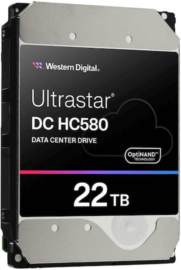 Western Digital Ultrastar DC HC580 22TB HDD Hard Drive 3.5" SATA III 7200rpm for Server 0F62785 view 3