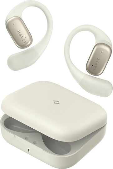 Havit OWS902 Open Ear Bluetooth Handsfree Earphones with Sweat Resistance and Charging Case Gray vista 4