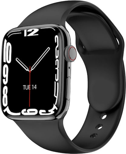 I7 ProMax Smartwatch with Heart Rate Monitor (Black) view 5