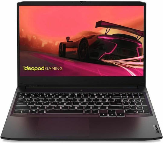 Lenovo IdeaPad Gaming 3 15ACH6 15.6" IPS FHD (Ryzen 5-5500H/16GB/512GB SSD/GeForce RTX 2050/No OS) Shadow Black (FR Keyboard)