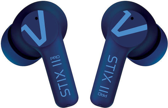 Veho Stix II Pro True In-ear Bluetooth Handsfree Earphones Blue view 2