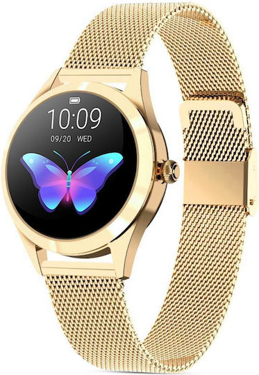 Giewont 300-2 Smartwatch with Heart Rate Monitor (Gold) view 2