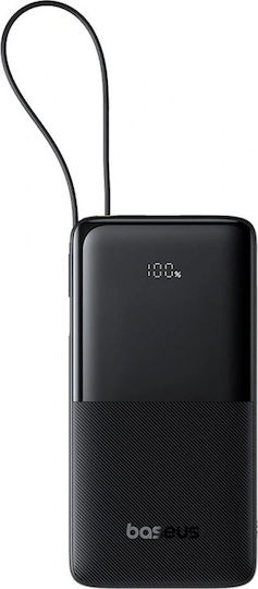 Baseus Bipow 2 Power Bank 20000mAh 20W with USB-A Port and USB-C Port Black