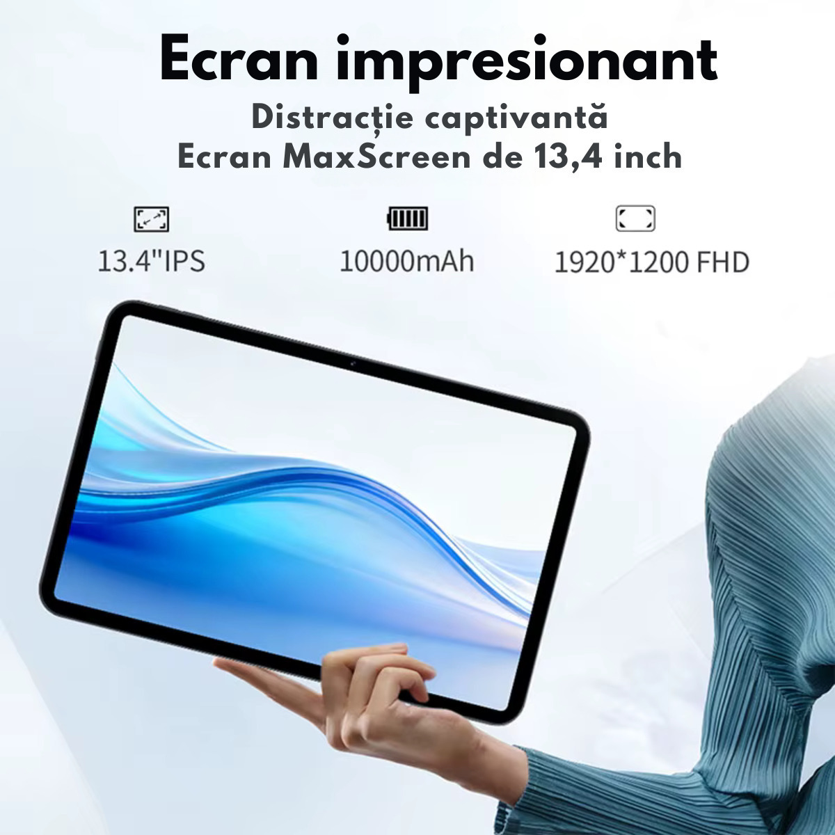 2-in-1 13.4" Tablet (6GB/256GB) Gray view 5