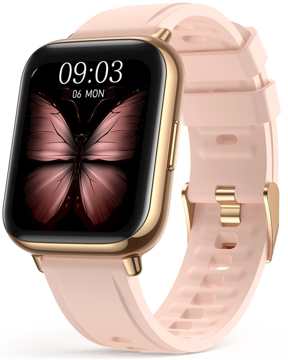OnWear Pro Aluminium Smartwatch with Heart Rate Monitor (Gold) vue 6