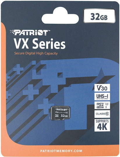 Patriot VX Series SDHC 32GB U3 V30 UHS-I With Adapter view 2