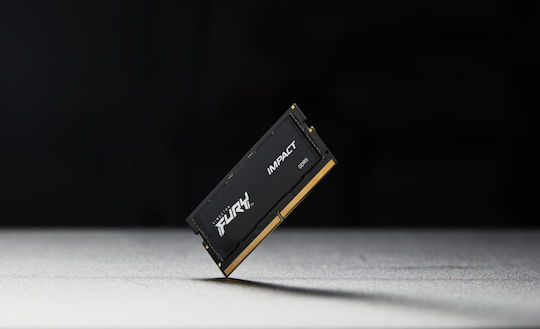 Kingston Fury Impact DDR5 with Module 1x16GB and Speed 4800 for Laptop KF548S38IB-16 vue 4