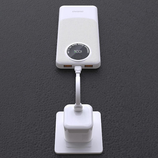 Dudao K12 Power Bank 10000mAh 22.5W with 2 USB-A Ports Power Delivery Black vue 6