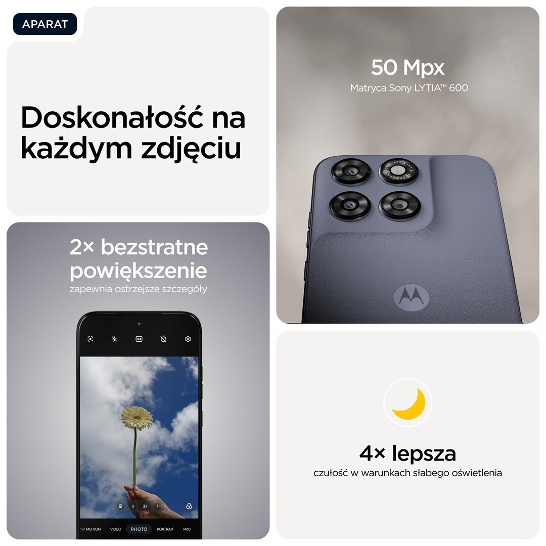 Motorola Moto G67 5G (8/256GB) PANTONE Arctic Seal view 3