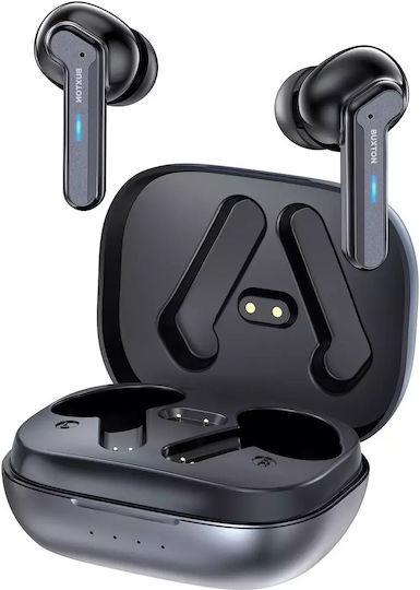 Buxton BTW8200 Raccoon In-ear Bluetooth Handsfree Earphones with Sweat Resistance and Charging Case Black