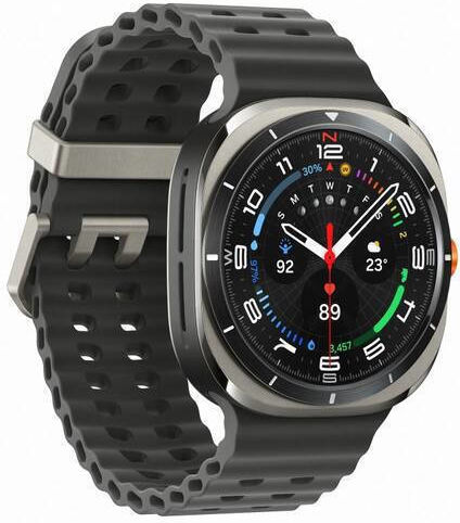 Samsung Galaxy Watch Ultra Titanium 47mm Waterproof with eSIM and Heart Rate Monitor (Titanium SIlver) view 3