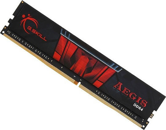 G.Skill Aegis DDR4 with Module 1x8GB and Speed 2666 for Desktop F4-2666C19S-8GIS vista 5