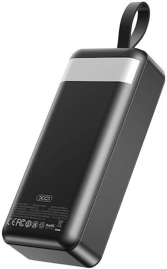 XO PR240 Power Bank 30000mAh 22.5W with 2 USB-A Ports and USB-C Port Power Delivery / Quick Charge 2.0 / Quick Charge 3.0 Black view 2