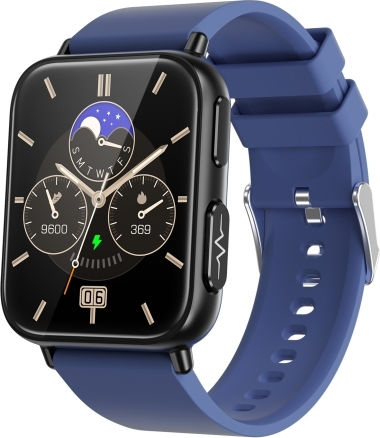 Tk10 1.91 Inch Ip68 Waterproof Silicone Band Smart Watch Supports Ai Medical Diagnosis Blood Oxygen Body Temperature Monitoring Blue view 1