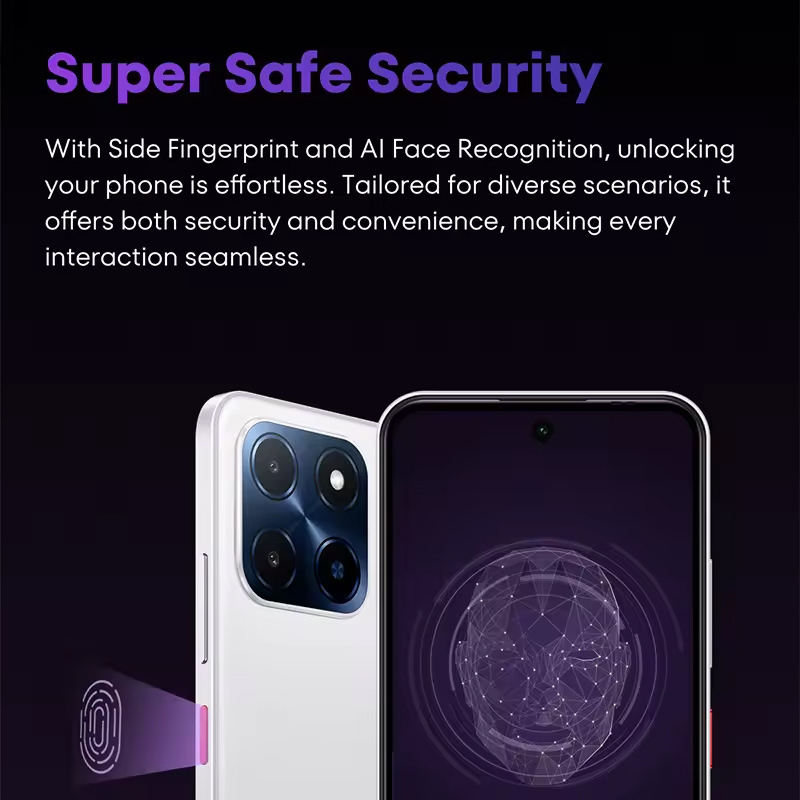 Meizu Mblu 22 Dual SIM (3GB/64GB) Snow White view 2