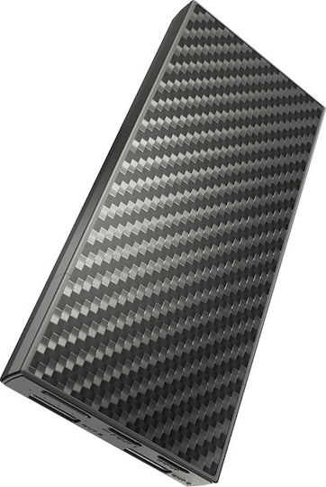 NiteCore NB20000 Power Bank 20000mAh 45W with 2 USB-A Ports and USB-C Port Carbon Fiber view 2