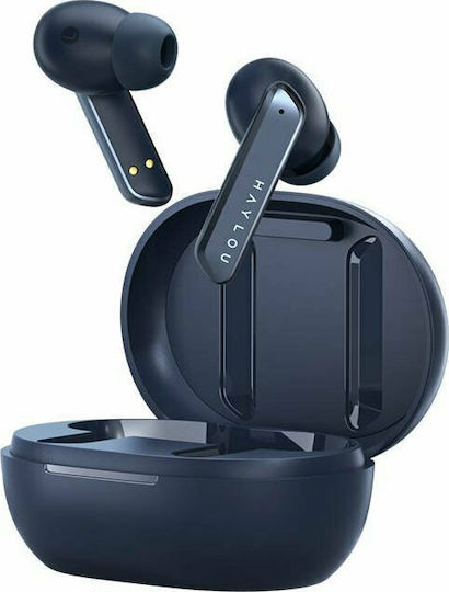 Haylou W1 In-ear Bluetooth Handsfree Earphones with Sweat Resistance and Charging Case Blue
