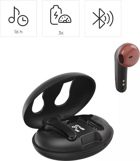 HAMA Spirit Unchained ENC In-ear Bluetooth Handsfree Earphones Black view 2
