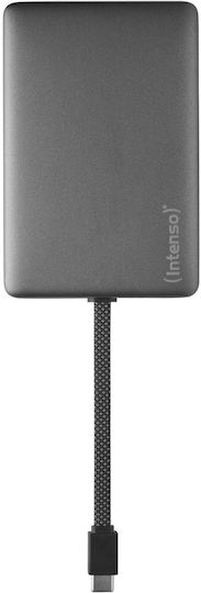 Intenso MC10000 MagSafe Power Bank 10000mAh 20W with USB-C Power Delivery Port Black vue 2